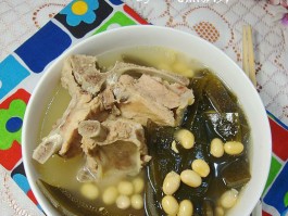 海带黄豆排骨汤(海带黄豆排骨汤的做法)