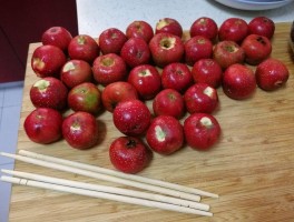 糖葫芦的制作方法(糖葫芦的制作方法熬糖水比例)