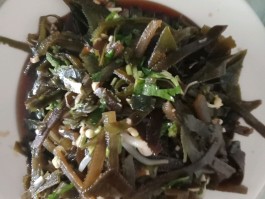 凉拌海带丝的做法(凉拌海带丝的做法大全家常菜)