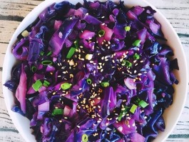 紫甘蓝的做法(沙拉紫甘蓝的做法)
