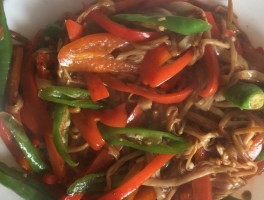 炒金针菇的做法(炒金针菇的做法大全)