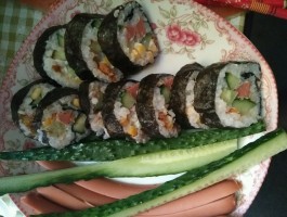 简单寿司的做法(简单寿司的做法和材料图片)