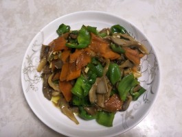 蘑菇炒肉(蘑菇炒肉片的家常做法 视频)